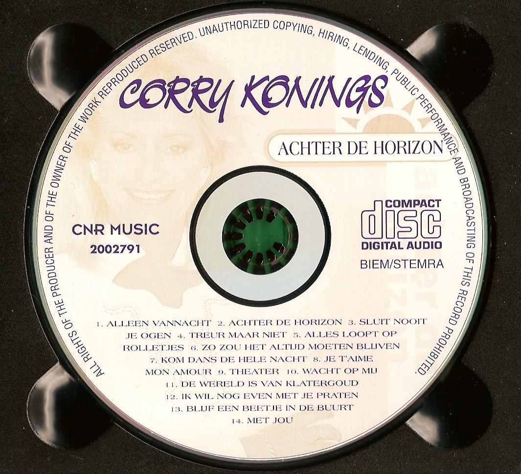 Corry Konings  Achter De Horizon : CD